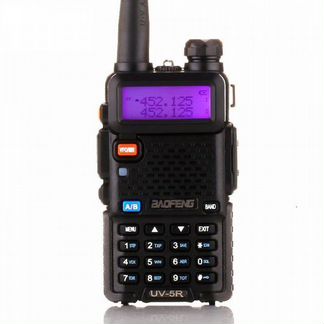 Рация Baofeng UV-5R (8W,3 режима мощности) Черный