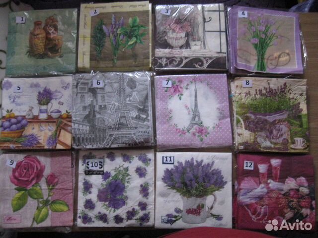 Салфетки для декупажа