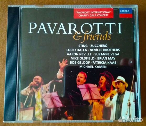 Pavarotti & friends CD USA
