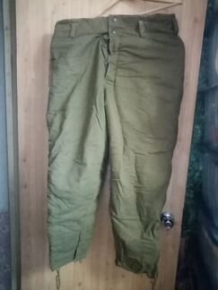 Ватные военные штаны СССР