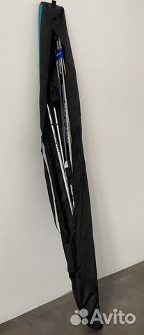 Беговые лыжи Fischer+палки+ботинки+чехол