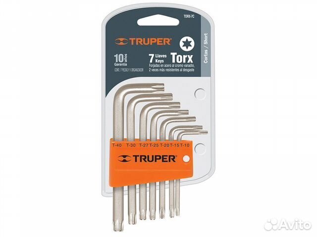 Набор ключей Torx Truper 7 шт torx-7