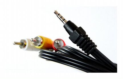 Шнур аудио/видео 3,5мм trrs 3RCA, 1.5м