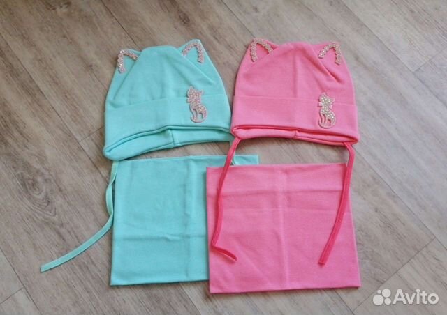 Комплект шапка+снуд