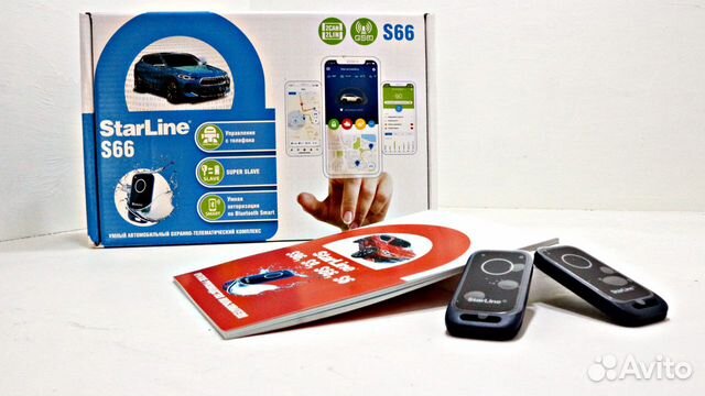 Starline S66 BT GSM + автозапуск + установка