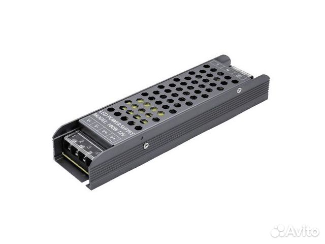 180w 12v 15А (208х62х29) мм Блок питания IP20