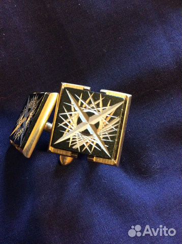 Советские запонки.Зажим для галстука. Винтаж