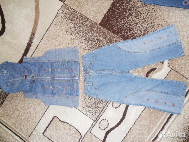 Джинсовый костюм