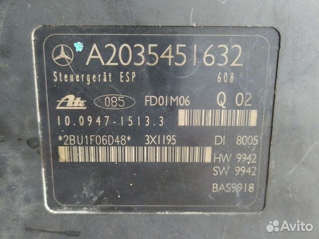 Блок абс мерседес