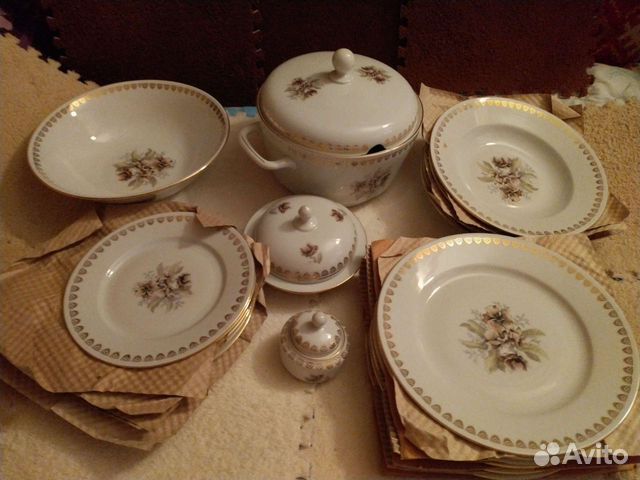 Сервиз столовый Чехословакия