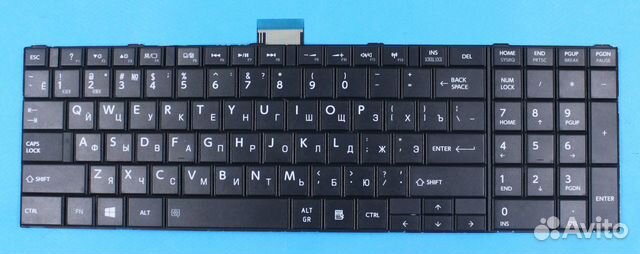 Клавиатура для ноутбука Toshiba C850, L850, P850