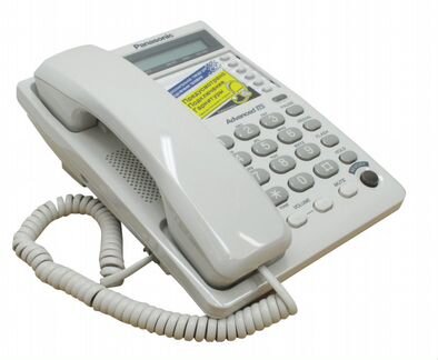 Проводной телефон Panasonic KX-TS2362RUW белый
