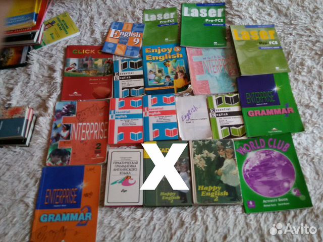 Английский-пособия 30шт