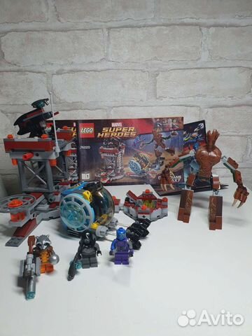 3 Набора лего marvel super heroes, фигурки