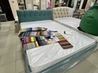 Кровать с мягким изголовьем 1,4м объявление продам