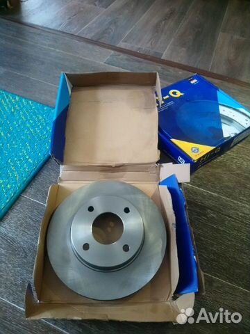 Диски тормозные передние Nissan-Renault