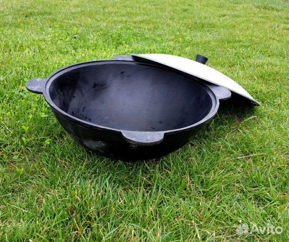 Казан чугунный узбекский
