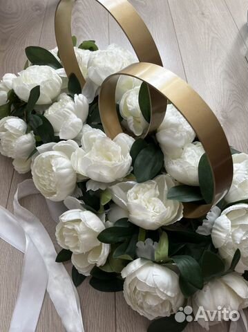 Свадебные украшения на машину авто