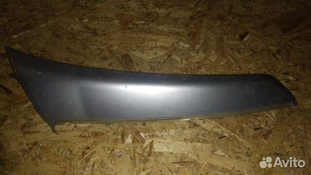 Накладка на бампер левая Mitsubishi Pajero K90