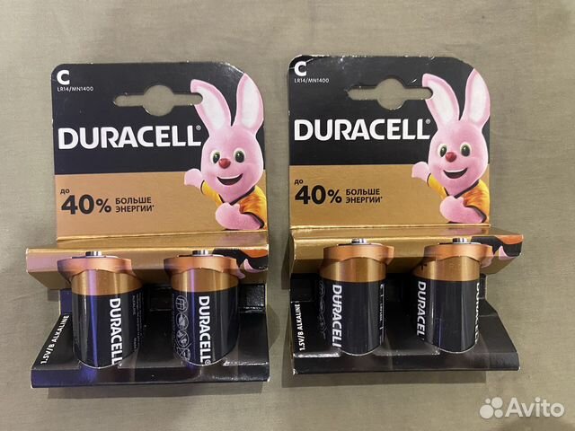 Батарейки duracell C LR14/MN1400