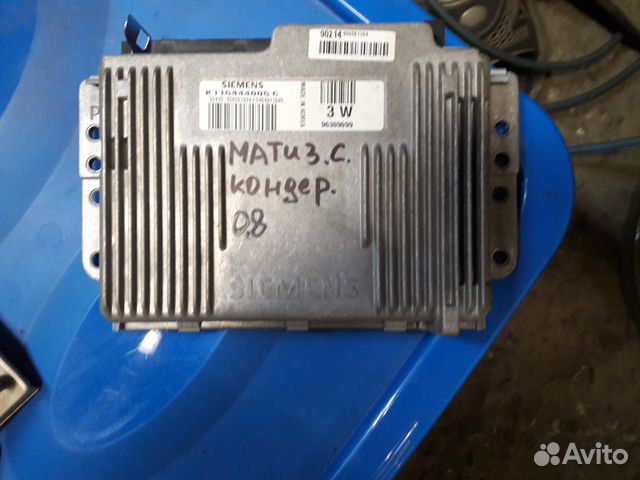 Блок управления двигателем Дэу Матиз