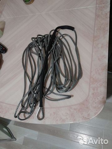 Кевларовый трос на лебедку 6 мм,12 м