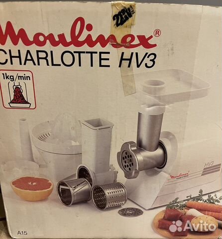 Мясорубка электрическая Moulinex Charlotte HV3 купить в Москве | Товары ...