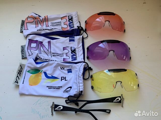 Набор очков Pillasport Outlaw 7 vivx