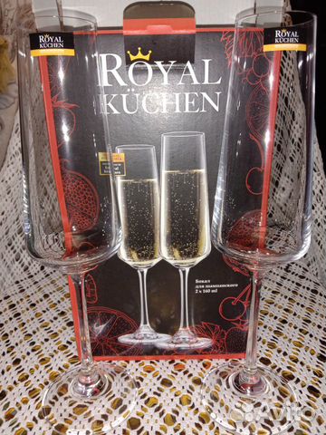 Бокалы для шампанского Royal Kuchen. Магнит