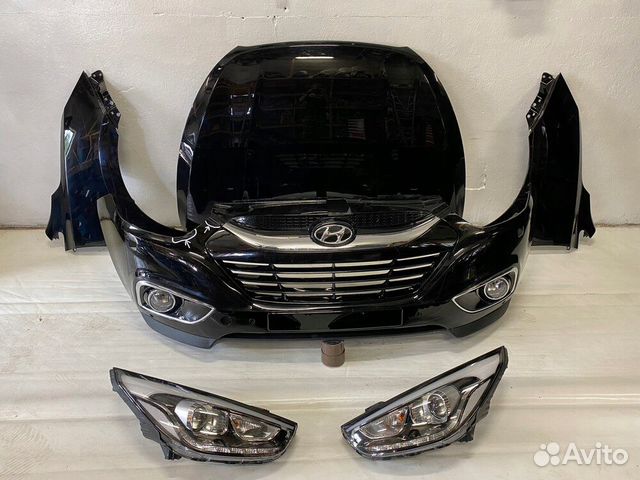 Новая передняя часть Hyundai IX35 окрашенная