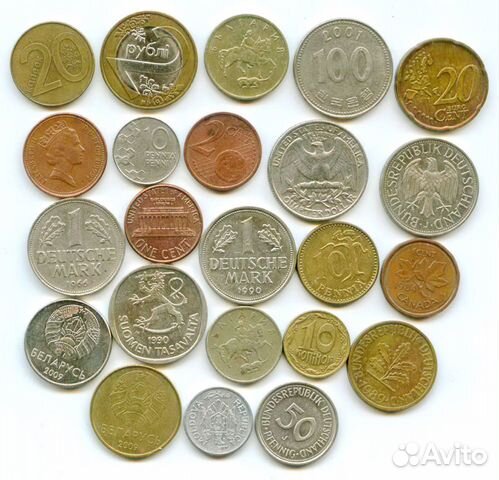 Монеты зарубежных стран