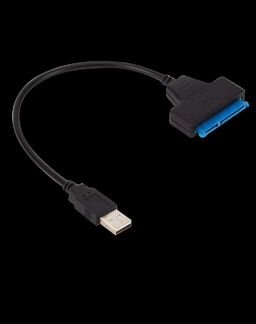 Переходник USB 2.0 - SATA для HDD и SSD 2.5