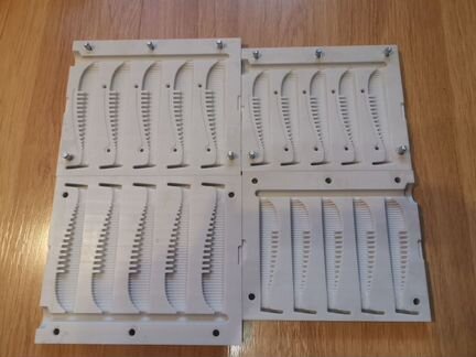 Формы для изготовления силиконовых приманок