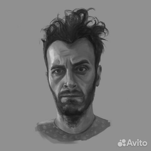 Цифровой портрет, логотип, баннер, визитка