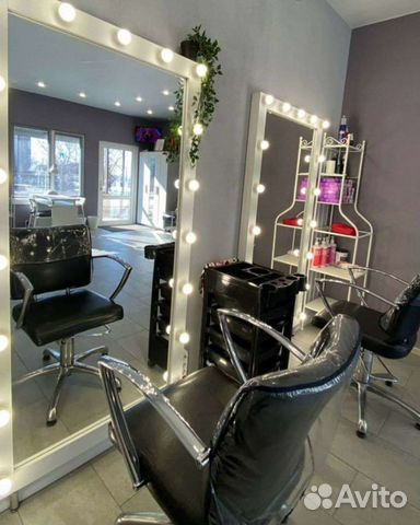 Гримерное зеркало в полный рост с подсветкой