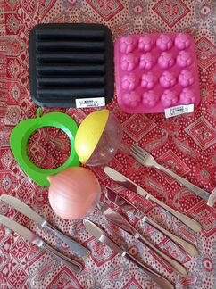 Приборы для сервировки и для кухни. Новые