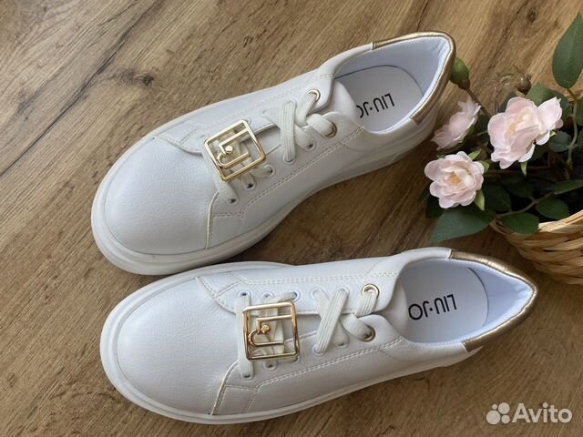Сникерсы кеды белые новые Liu Jo 37 р