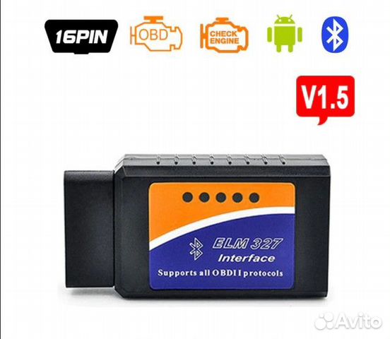 Сканер для диагностики авто Elm327 OBD2 обд2
