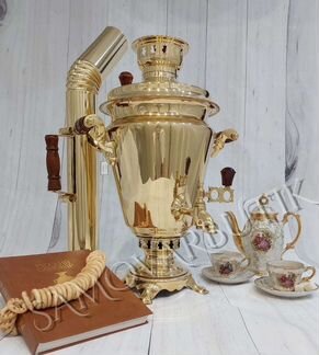Самовар на дровах Рюмка. Оригинал