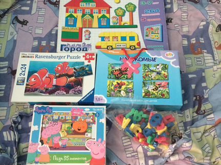 Магнитная мозаика и пазлы