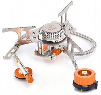 Газовая горелка походная складная Новая