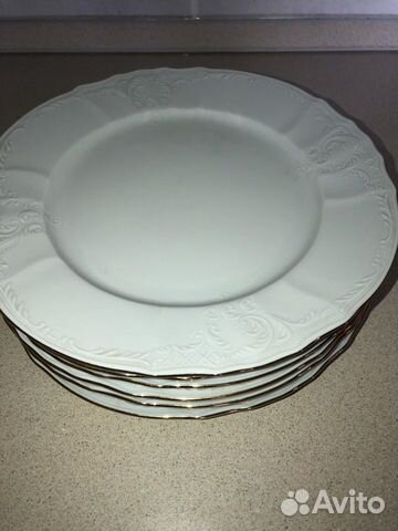 Набор столовых тарелок Чехия