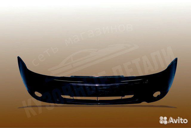 Бампер передний ваз 1117 в заводской цвет