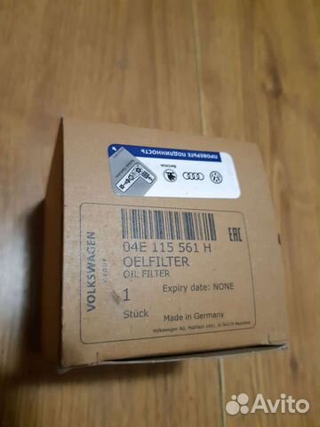 04E115561H масляный фильтр оригинал rapid polo cw