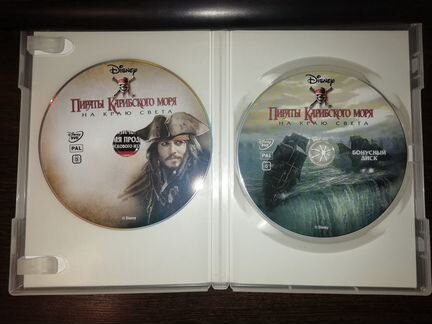 Пираты Карибского моря. Трилогия. 6 DVD