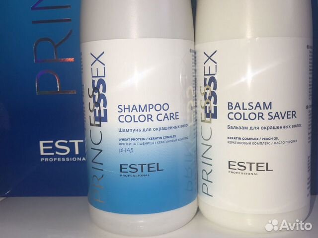 Шампунь и бальзам проф для окрашенных волос Estel