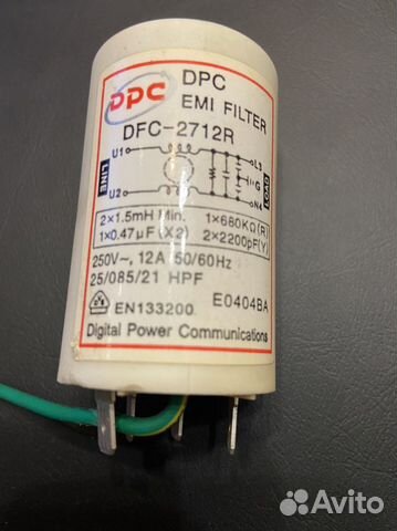 Фильтр сетевой DFC-2712R 12A
