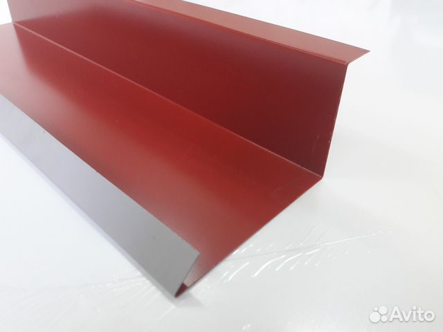 Планка примыкания под штробу 25*90*170*20 RAL 3011