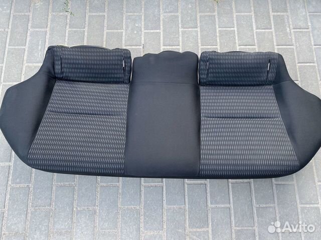 Заднее сиденье на Mitsubishi Lancer x