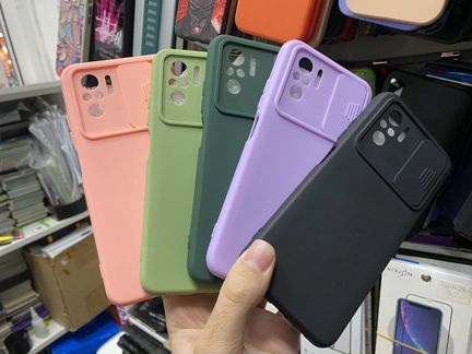 Чехол Xiaomi Note 10 Pro со шторкой